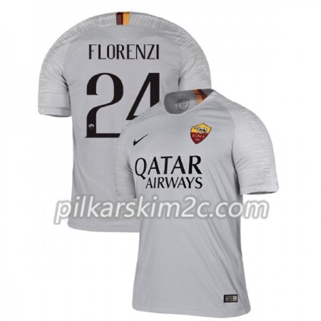 Koszulka AS Roma Florenzi 24 Precz 2018-2019 - Koszulki Piłkarskie